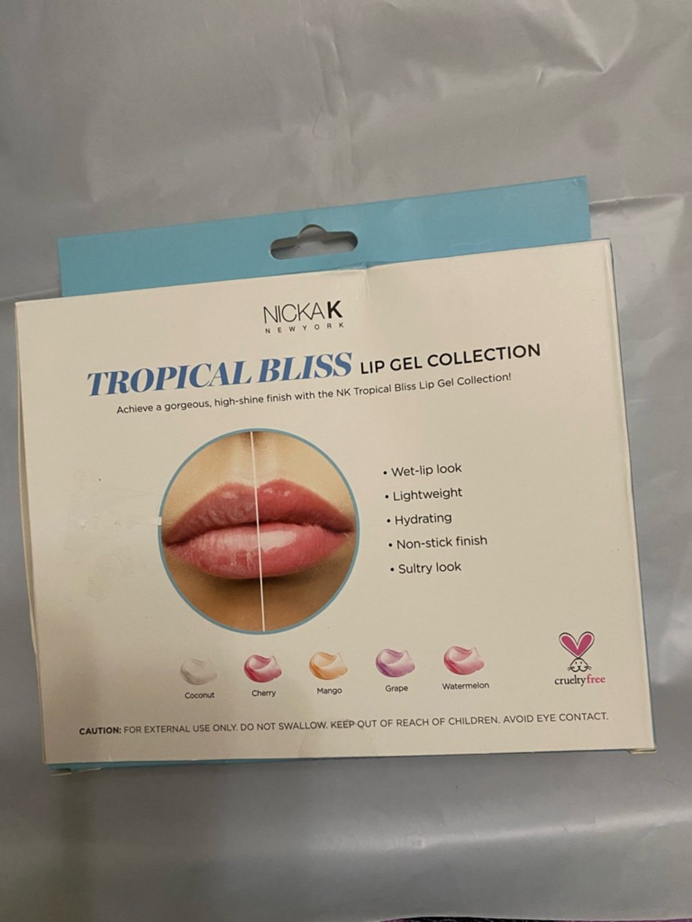 Lip Gel Nickak Tropical Bliss Lip Gel Collection - - Picture 2 of 3